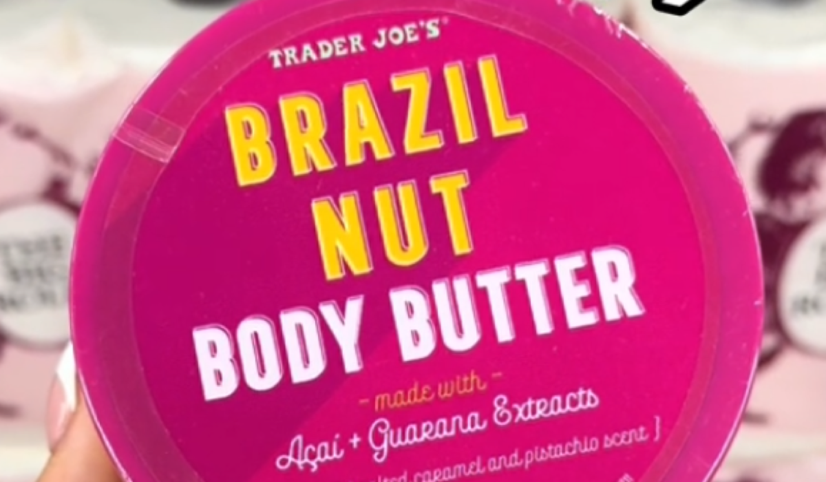 trader joe's brazil nut body butter dupe